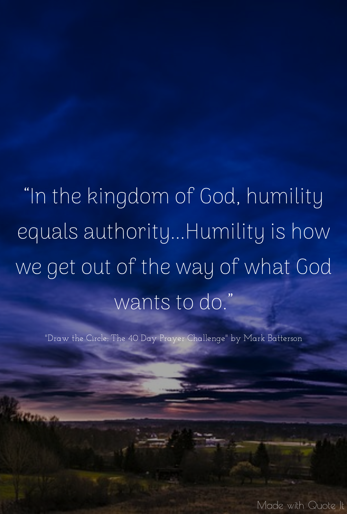 Humility = Authority